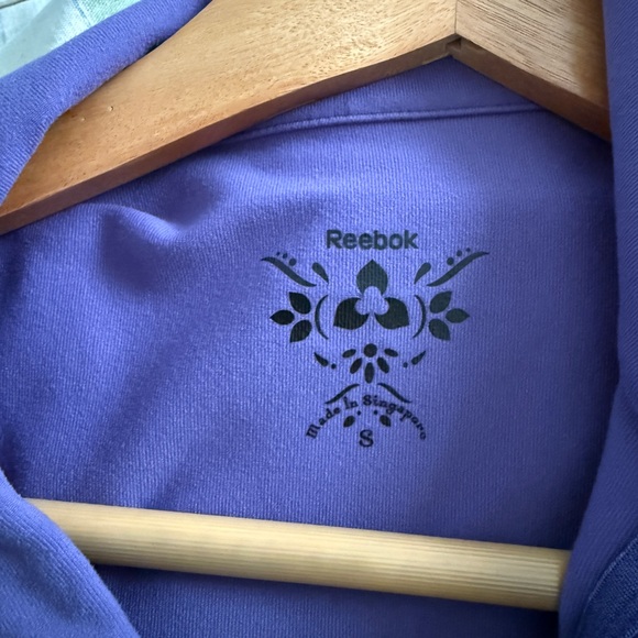 Reebok Women’s Define Purple Jacket  Ruffle in the Back Size S - Picture 6 of 6